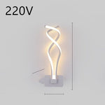 led wall lamp nordic minimalist bedroom bedside lamp EX-STOCK Canada 
