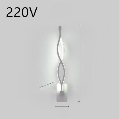 led wall lamp nordic minimalist bedroom bedside lamp EX-STOCK Canada 
