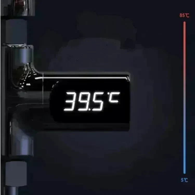 LED Water Temperature Gauge Visible Shower Temperature Meter Child Temperature Control Shower Thermometer - EX-STOCK CANADA