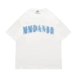 Letter Embroidered Cotton Casual Short Sleeve - EX-STOCK Canada