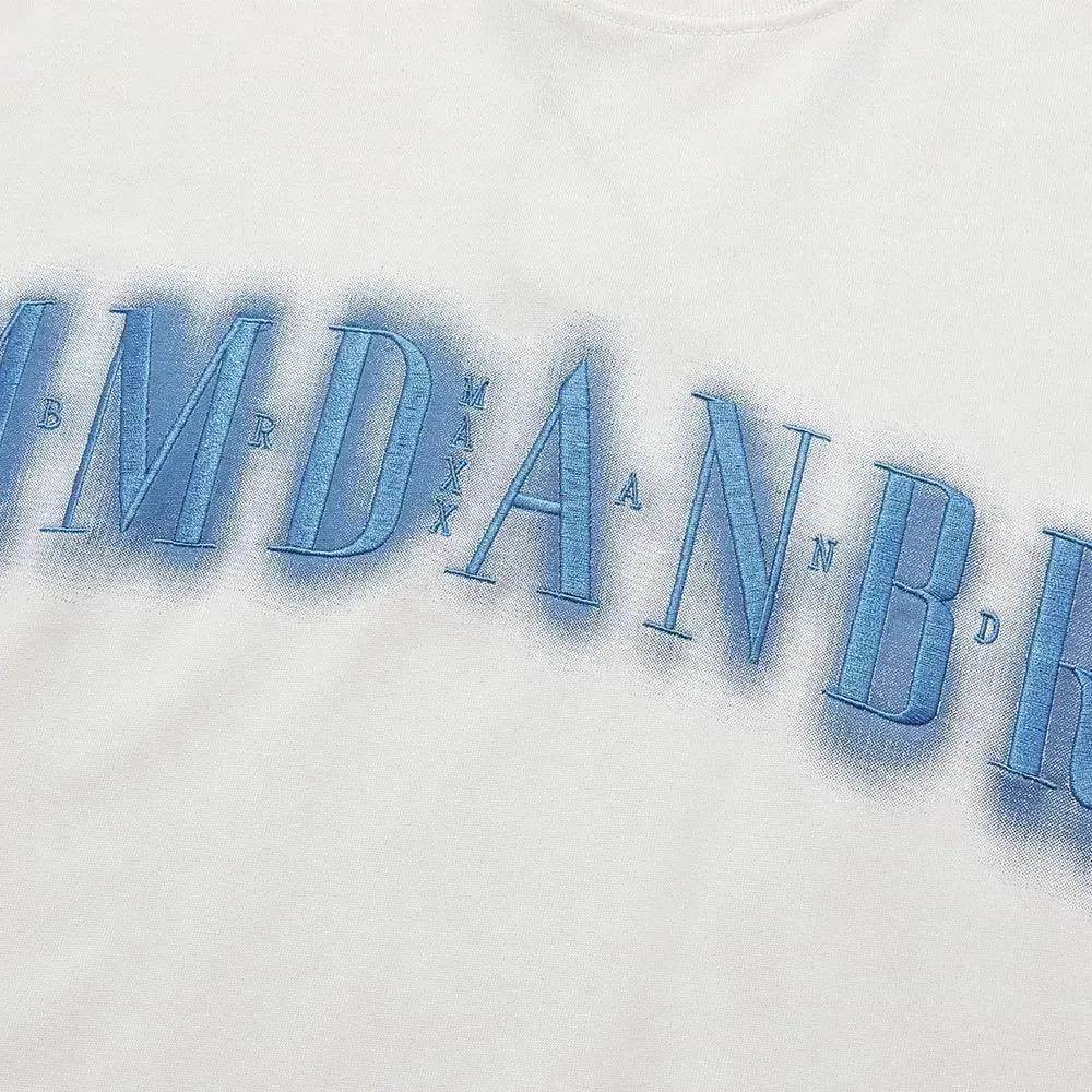 Letter Embroidered Cotton Casual Short Sleeve - EX-STOCK Canada