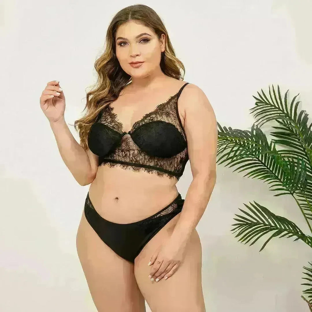 Lingerie grande taille Velours - EX-STOCK CANADA