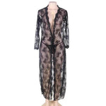 Lingerie Lace Long Dress Nightgown - EX-STOCK Canada