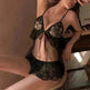 Lingerie Lingerie Halter Skirt Lace Warbler Simple Dress - EX-STOCK CANADA