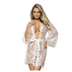 Lingerie Long Sleeve Lace Pajamas - EX-STOCK Canada