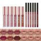 Lip Liner And Lipstick Makeup 12 Pcs Set 6 Matte Lipstick 6 Lip Liner Pens Waterproof Long Lasting Matte Lipstick Beauty Cosmetics Makeup Gift For Girls Lipstick Set - EX-STOCK CANADA