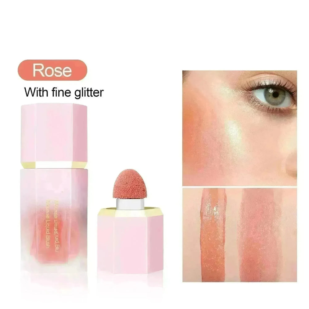 Liquid Powder Blusher Ruddy And Expansive Color Eye Shadow Cosmetic Makeup - EX-STOCK CANADA