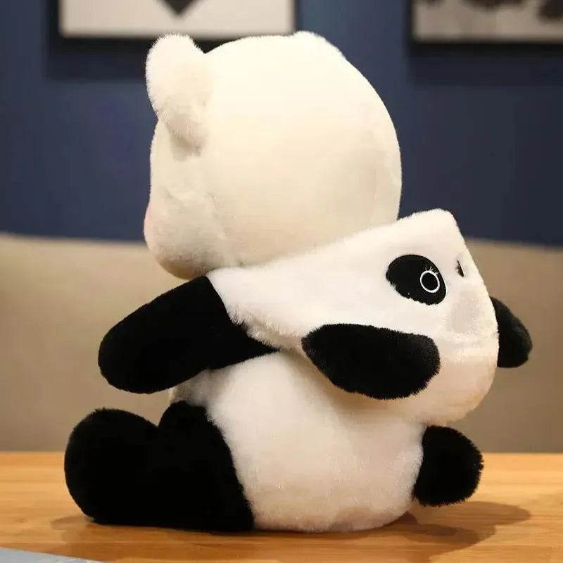 Little Bear Doll Transformation Giant Panda Teddy Plush Toy - EX-STOCK Canada