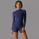 Long Sleeve One-piece Dance Fitness Sports Jumpsuit - EX-STOCK CANADA