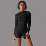 Long Sleeve One-piece Dance Fitness Sports Jumpsuit - EX-STOCK CANADA