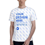 Loose And Comfortable Men's Short Sleeve Full Width T-shirt - EX-STOCK Canada