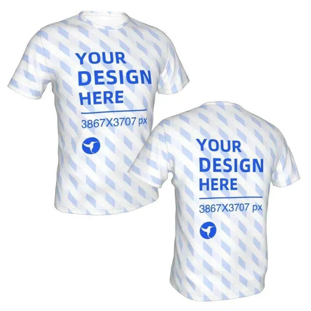 Loose And Comfortable Men's Short Sleeve Full Width T-shirt - EX-STOCK Canada