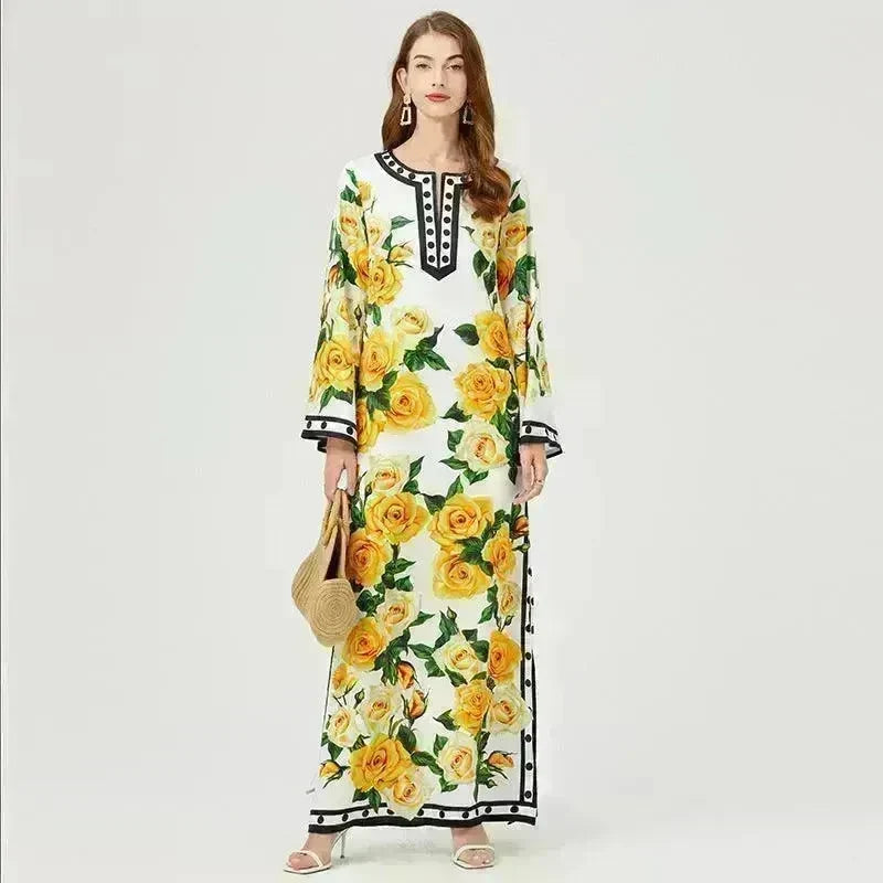 Loose Bohemian Holiday Dress Women - EX-STOCK CANADA