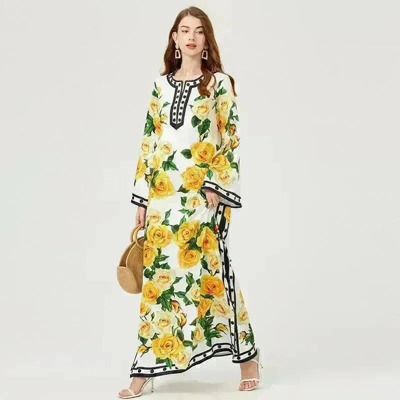 Loose Bohemian Holiday Dress Women - EX-STOCK CANADA