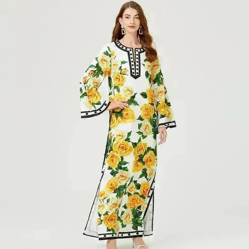 Loose Bohemian Holiday Dress Women - EX-STOCK CANADA