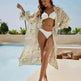 Loose Embroidered Bikini Beach Long Sunproof Wear - EX-STOCK CANADA