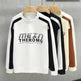 Loose-fitting Casual Round-neck Long Sleeve T-shirt - EX-STOCK Canada