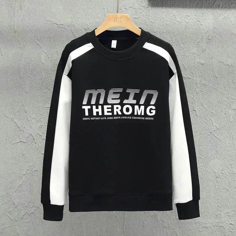 Loose-fitting Casual Round-neck Long Sleeve T-shirt - EX-STOCK Canada