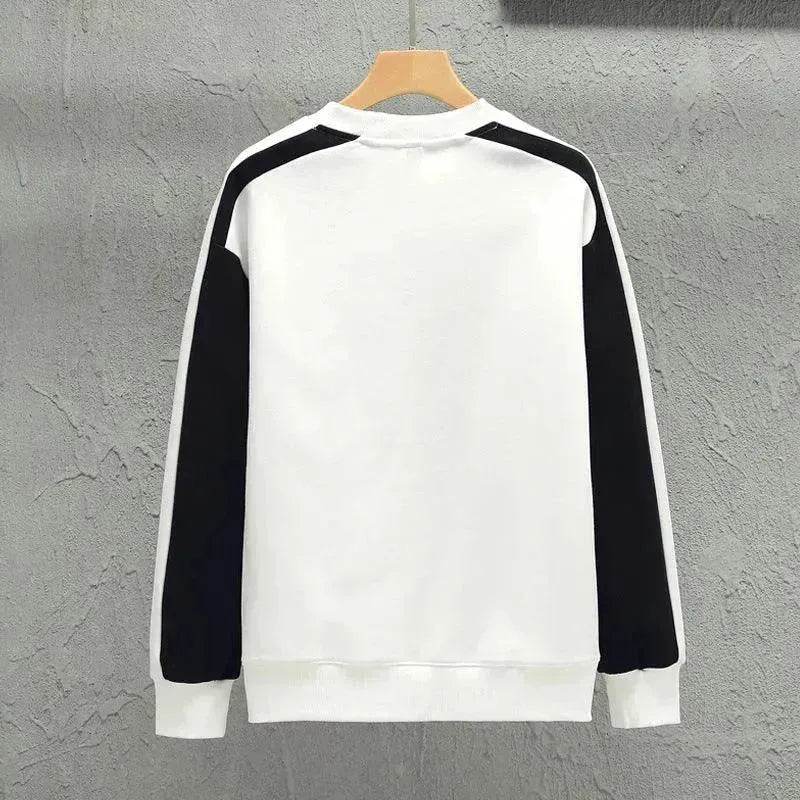 Loose-fitting Casual Round-neck Long Sleeve T-shirt - EX-STOCK Canada