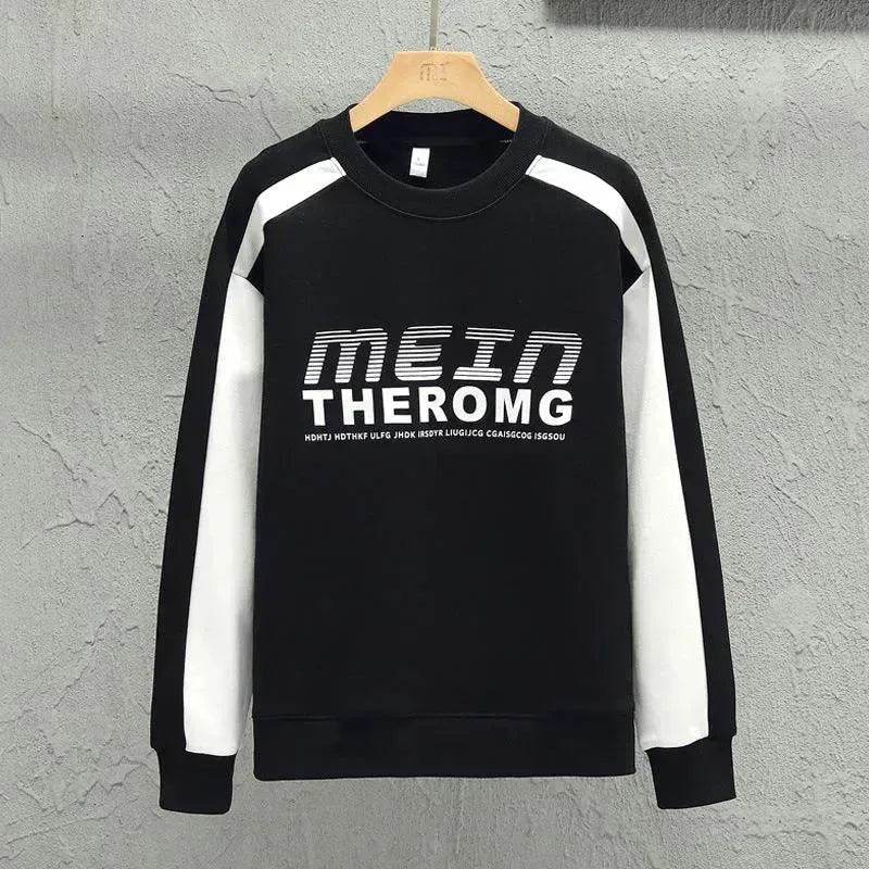 Loose-fitting Casual Round-neck Long Sleeve T-shirt - EX-STOCK Canada