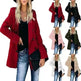 Loose Long-sleeved Knitted Solid Color Sweater - EX-STOCK CANADA