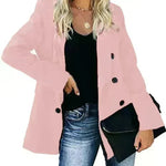 Loose Long-sleeved Knitted Solid Color Sweater - EX-STOCK CANADA