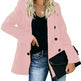 Loose Long-sleeved Knitted Solid Color Sweater - EX-STOCK CANADA