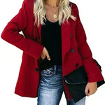 Loose Long-sleeved Knitted Solid Color Sweater - EX-STOCK CANADA