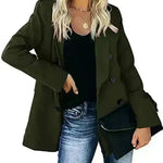 Loose Long-sleeved Knitted Solid Color Sweater - EX-STOCK CANADA