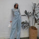 Loose Mopping Denim Overalls Trousers Women Denim Jumper Pant for Women - EX-STOCK Canada