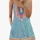 Loose Sleeveless Sling Summer Beach Printed Floral Mini Dress - EX-STOCK CANADA