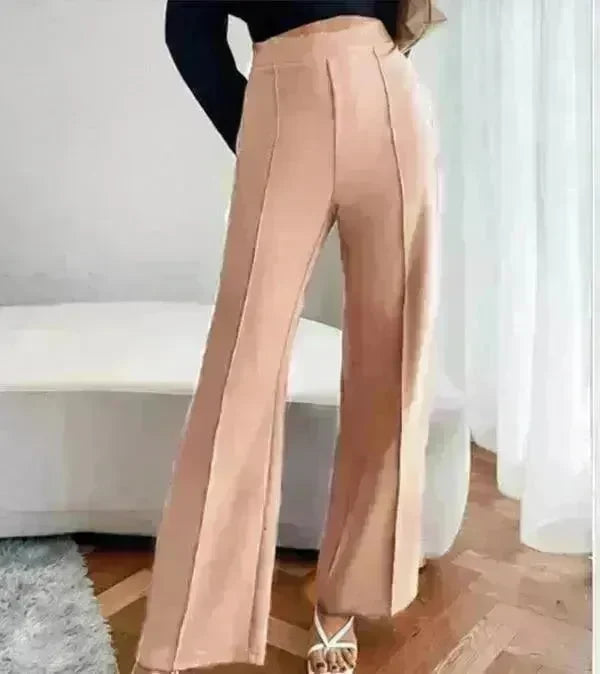 Loose Straight Pants Women High Waist Casual Trousers - EX-STOCK CANADA