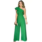 Loose Straight Temperament Women's Jumpsuit - EX-STOCK CANADA