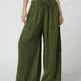 Loose Wide Leg Pants Women Drawstring Leggings Trousers - EX-STOCK CANADA