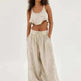 Loose Wide Leg Pants Women Drawstring Leggings Trousers - EX-STOCK CANADA