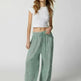 Loose Wide Leg Pants Women Drawstring Leggings Trousers - EX-STOCK CANADA
