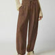 Loose Wide Leg Pants Women Drawstring Leggings Trousers - EX-STOCK CANADA