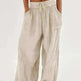 Loose Wide Leg Pants Women Drawstring Leggings Trousers - EX-STOCK CANADA