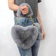 Love Bags Soft Plush Handbags Women Valentine's Day Party Bag - EX-STOCK CANADA