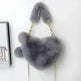 Love Bags Soft Plush Handbags Women Valentine's Day Party Bag - EX-STOCK CANADA