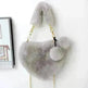 Love Bags Soft Plush Handbags Women Valentine's Day Party Bag - EX-STOCK CANADA