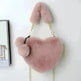 Love Bags Soft Plush Handbags Women Valentine's Day Party Bag - EX-STOCK CANADA