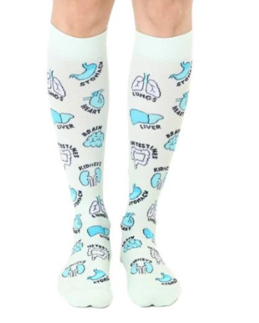 عيش الملكية - جوارب ضاغطة للجنسين - EX-STOCK Canada