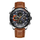 Luxury Men's Waterproof Sports Leather Strap Electronic Multi-function Watch - EX-STOCK Canada