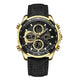 Luxury Men's Waterproof Sports Leather Strap Electronic Multi-function Watch - EX-STOCK Canada