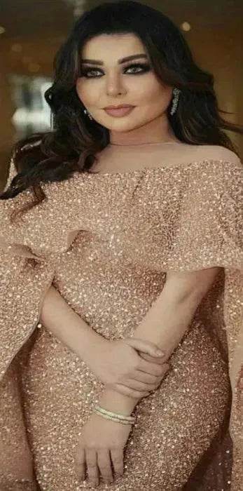 Luxury Mermaid Middle East Arabic Kafan Dubai Gold Mermaid Abiye Evening - EX-STOCK Canada