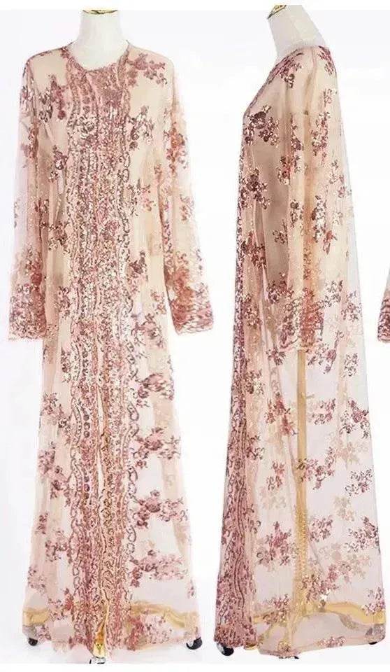 Luxury sequined Arab robe - EX-STOCK Canada