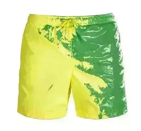 Magical Change Color Beach Shorts Summer Men Swimming Trunks Swimwear Swimsuit Quick Dry bathing shorts Beach Pant - EX-STOCK CANADA