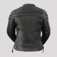 Women's Motorcycle Jacket. Vented Cowhide with Zip-Out Thermal Liner 