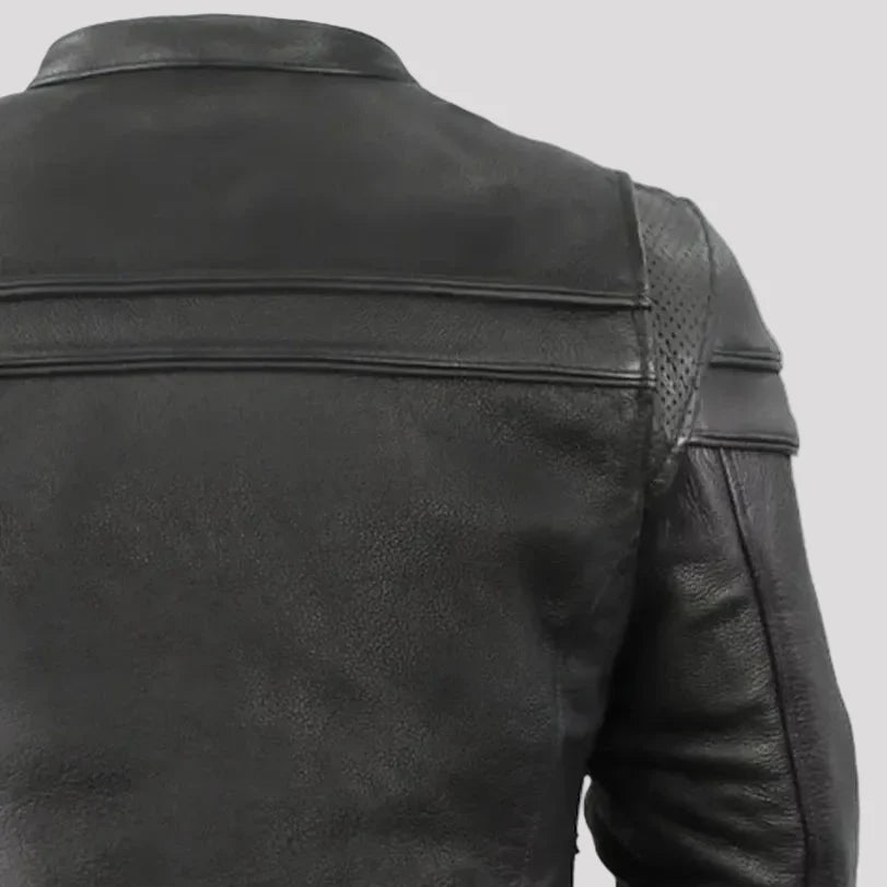 Women's Motorcycle Jacket. Vented Cowhide with Zip-Out Thermal Liner 